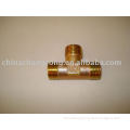 T-fitting/ Pipe connector /hydraulic fittings/3 passing/hydraulic hose fitting